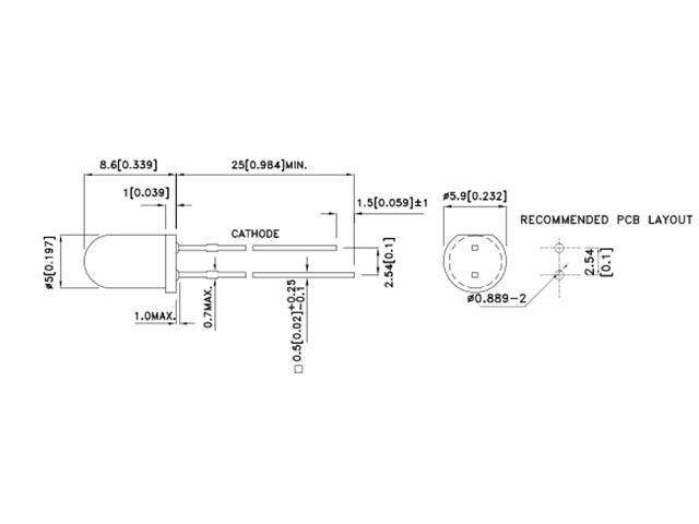 L-17114VW1C/DR - LED Lamps -