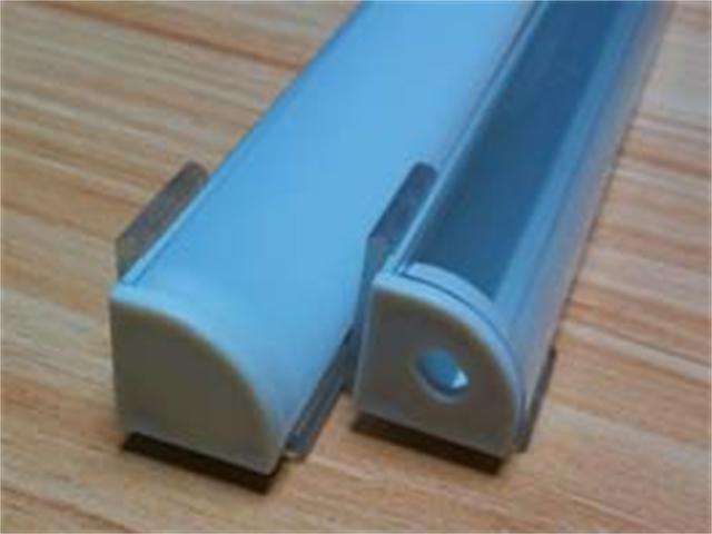 LED ALUM PROF 16X16 90D CURV 1MT - LED Accessories -