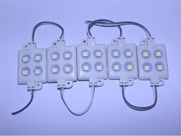 LED MODULE 5050X4 ABS 12V 5/PKT - Communica [Part No: LED MODULE 5050X4 ...