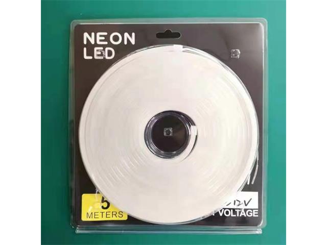 LED NEON 5M WHITE (6X12MM) - 12V - LED Displays - 