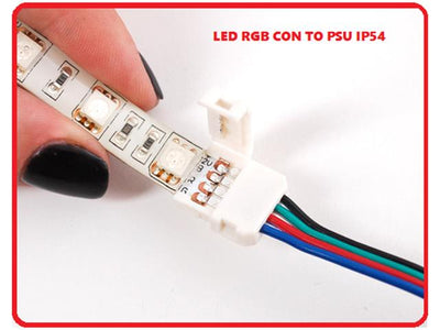 LED RGB CON ON CABLE TO CNT IP54 - LED Accessories -