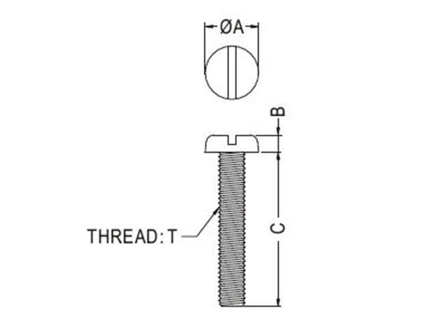 M3.5-15 - Fasteners Hardware -