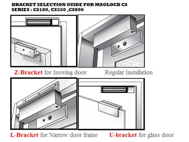 MAG LOCK CS600 LED+TD+SF - Access Automation -