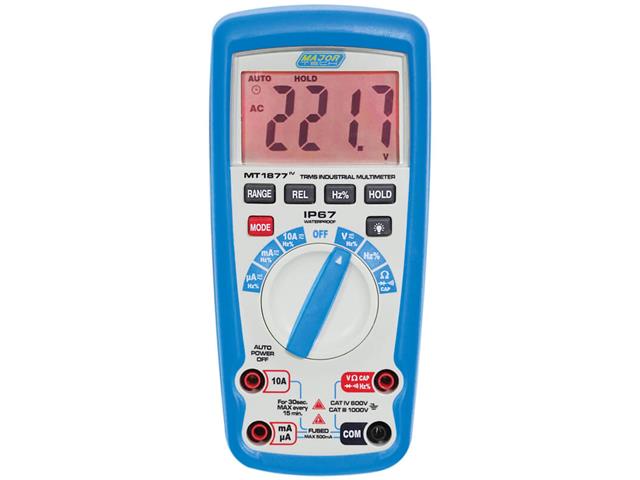 MAJ MT1877 - Multimeters & Voltmeters - 6008229006142
