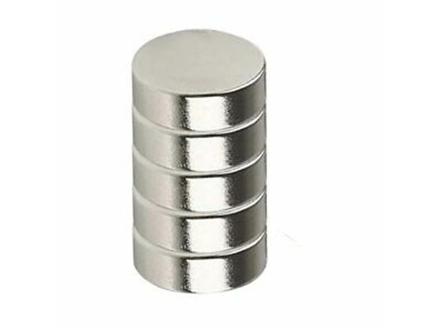 MGT DISC MAGNET 8X5MM 5/PK - Magnets -