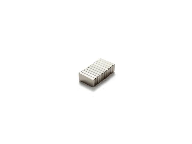 MGT RECTANG MAGNET 10X7X2MM 5/PK - Magnets -