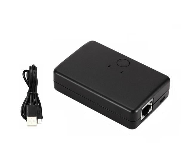 MINI 2 PORT LAN SELECTOR SWITCH - Network Switches Racks & Accessories -