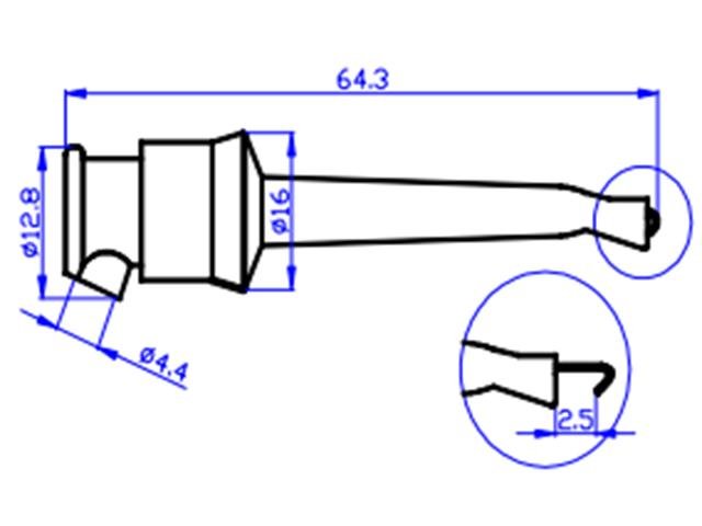 MJ032E-BLK - Test Clips -
