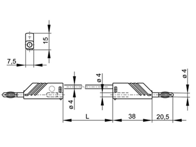 MLN200/1 BLACK - Test Leads & Probes -