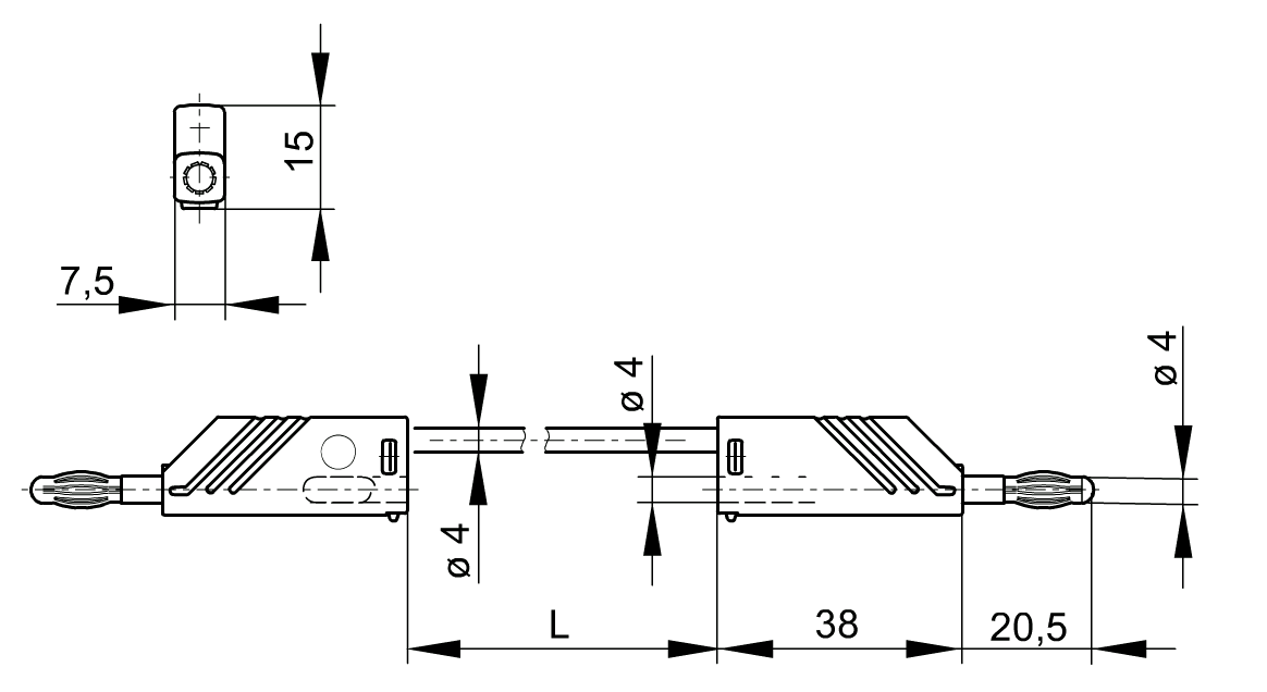 MLN200/2,5 BLACK - Test Leads & Probes - 934066100 4002044182670