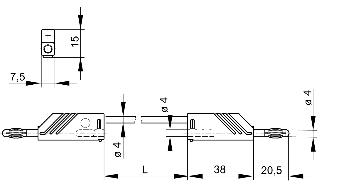 MLN200/2,5 RED - Test Leads & Probes - 934066101 4002044182694