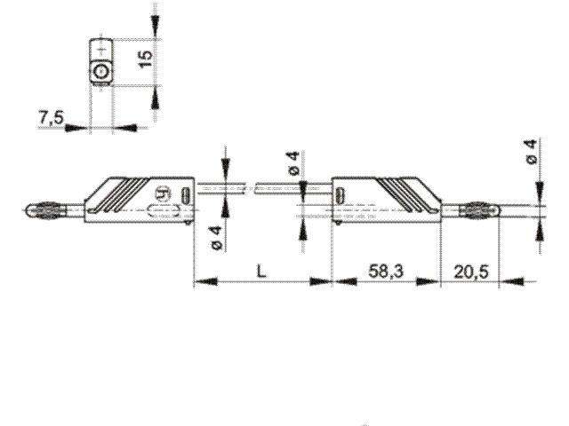 MLN25/1 YELLOW - Test Leads & Probes -