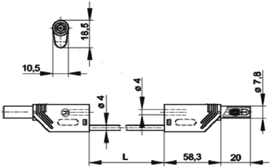 MLS-WS 100/1 BLACK - Test Leads & Probes - 934095100 4002044182496