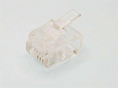 MOD PLUG 6-4USA - Computer Connectors -