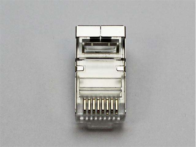 MOD PLUG 8-8USA SHIE CAT6 - Computer Connectors -