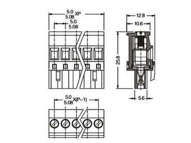 MRT3P5-2V01E - Terminals -