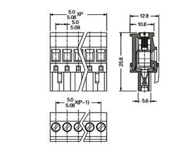 MRT3P5,08-8(1-8)E - Terminals -