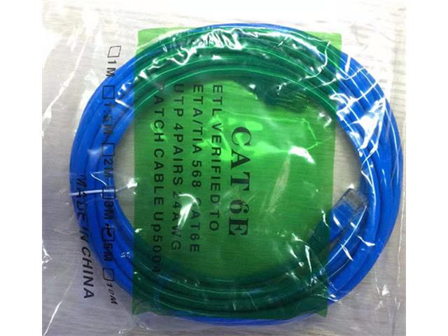 NETWORK LEAD UTP CAT6 5M PST - Computer Network Leads -
