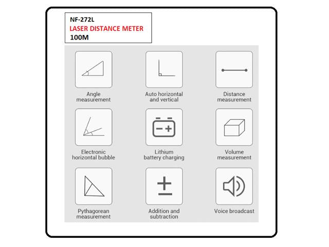 NF-272L LASER DISTANCE METER - Environmental Test Equipment -