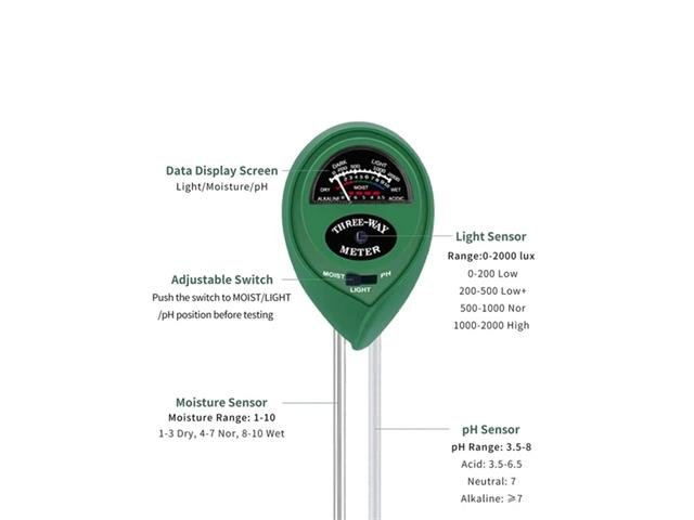 NF-3 IN 1 SOIL METER - Environmental Test Equipment -
