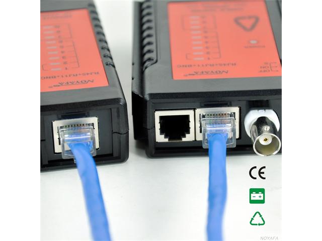 NF-468B NETWORK CABLE TESTER - LAN/Telecom/Cable Testing -