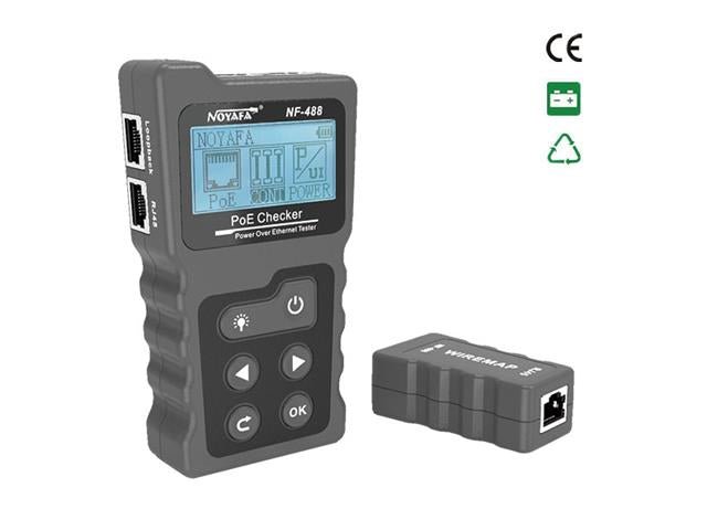 NF-488 POE TESTER - LAN/Telecom/Cable Testing -