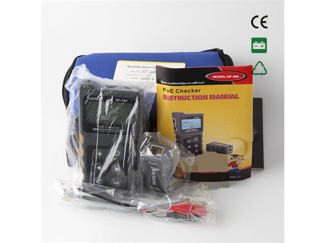 NF-488 POE TESTER - LAN/Telecom/Cable Testing -