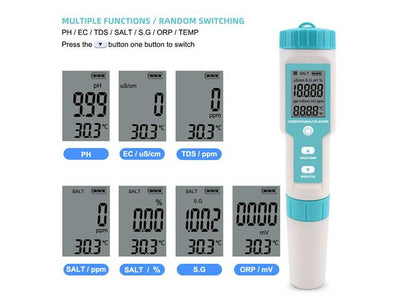 NF-7 IN 1 WATER QUALITY TESTER - Environmental Test Equipment -