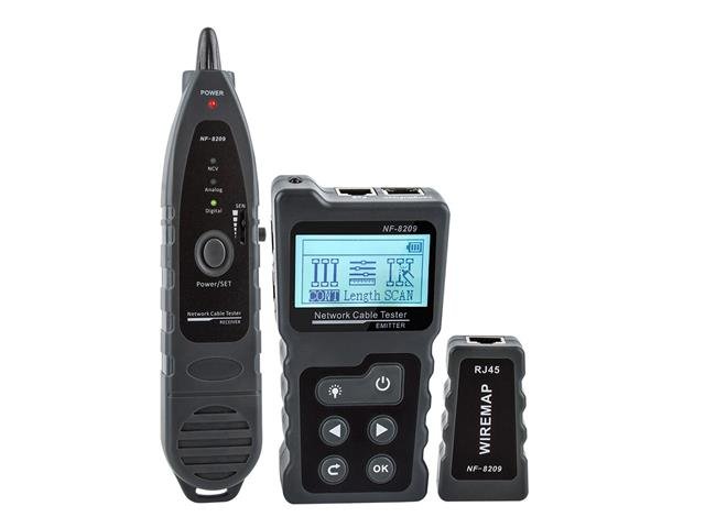 NF-8209 POE NETWORK WIRE TRACKER - LAN/Telecom/Cable Testing -