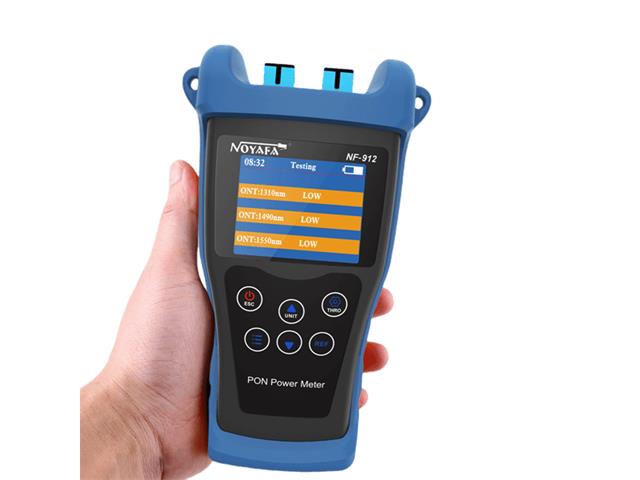 NF-912 PON OPTICAL POWER METER - LAN/Telecom/Cable Testing -