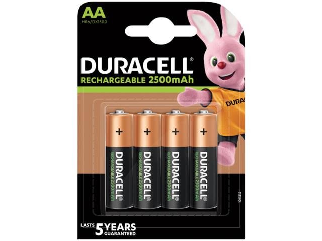 NH-AA2500BP4 DURACELL - Batteries - 5000394057043