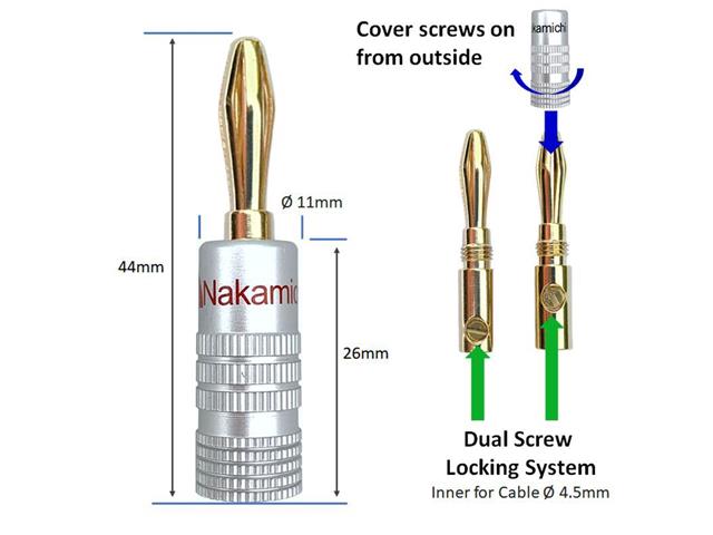NKM4 RED - Audio Connectors -