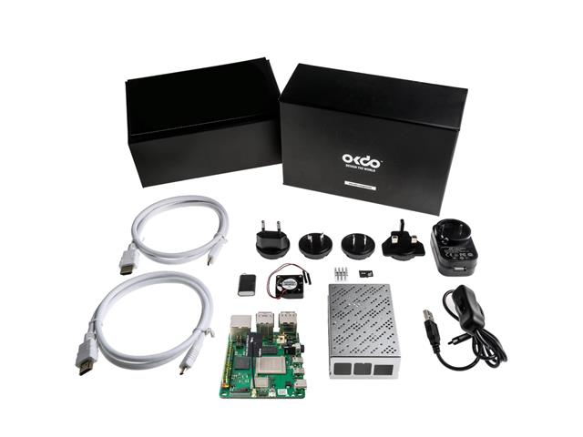 OKDO ROCK 4 MODEL C+ STARTER KIT - IoT Kits -