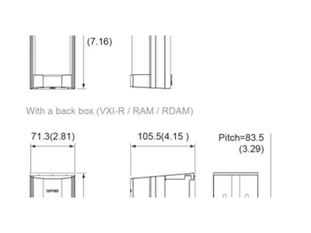 OPTEX VXI-DAM - Alarms & Accessories -