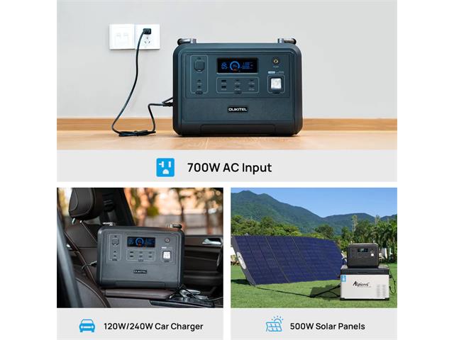 P1201E PORTABLE POWER STATION - Power Inverters - 754552392723