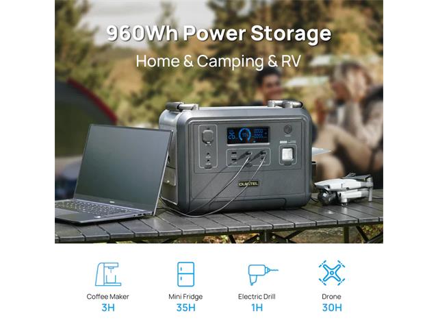 P1201E PORTABLE POWER STATION - Power Inverters - 754552392723
