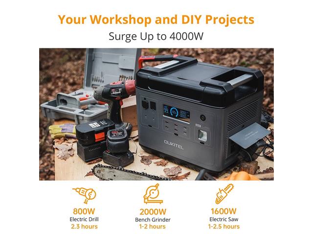 P2001ZA PORTABLE POWER STATION - Power Inverters - 754552392716