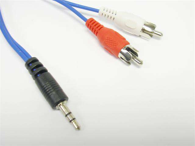 PATCHC 3,5ST-2RCAP - Audio / Video Leads -