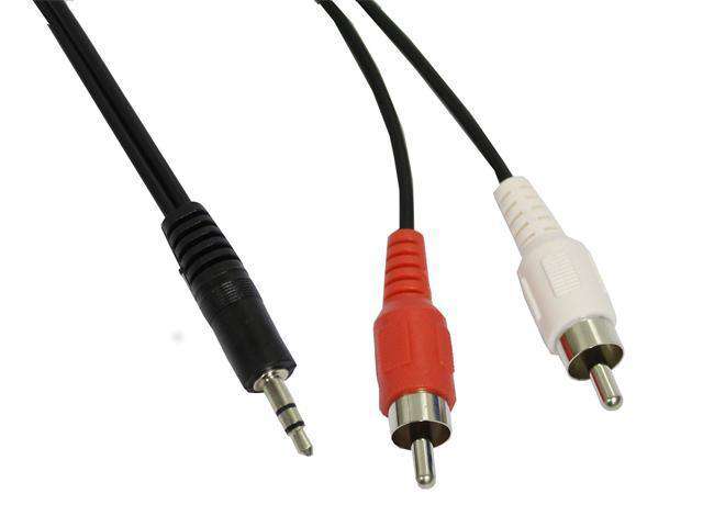 PATCHC 3,5ST-2RCAP G 3M #TT - Audio / Video Leads -