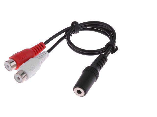 PATCHC 3,5STS-2XRCAS 25CM #TT - Audio / Video Leads -