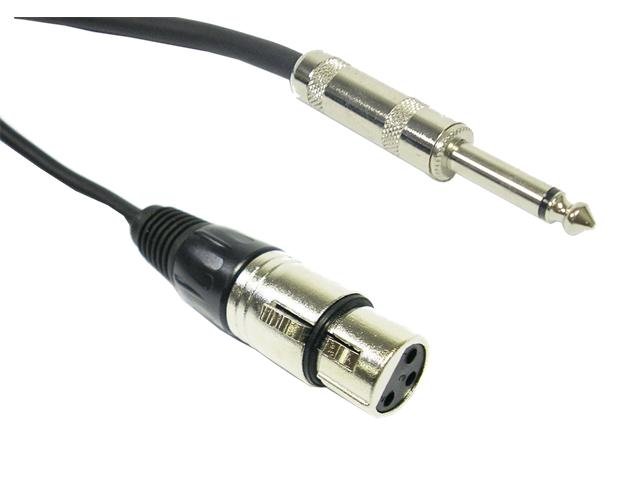 PATCHC 6,3M - 3PXLRS5M - Audio / Video Leads -