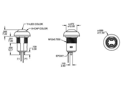 PBRL171ATLE0L6 - Switches -