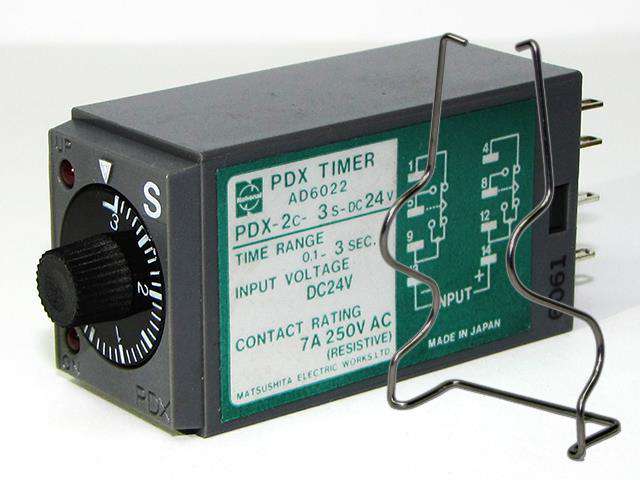 Relais Temporisé S1DX-A2C 3S-DC24V DOMOJT – Précision à La Milliseconde, Pour Automatisation Industrielle Et Domotique