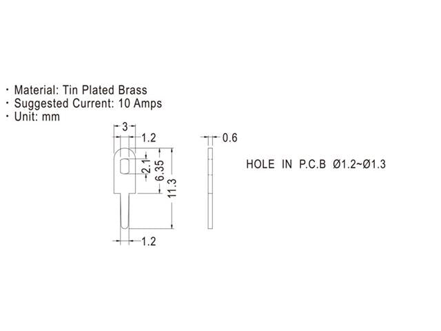 PIN-1 - Cable Lugs, Terminals & Splices -