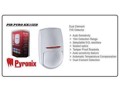PIR PYRO KX15ED - Alarms & Accessories -