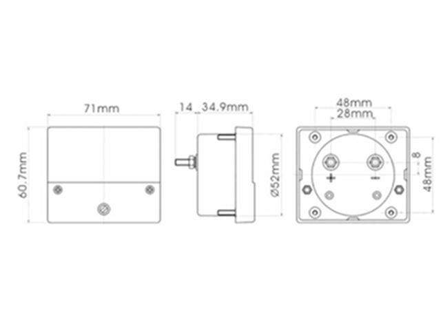 PM1 3ADC - Panel Meters -
