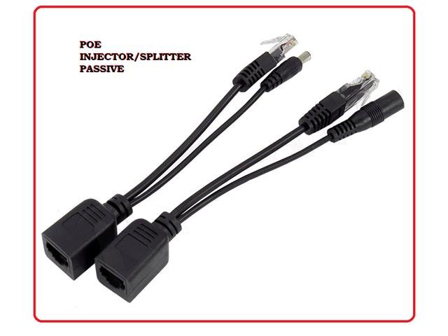 POE INJECTOR/SPLITTER PASSIVE - Solar Leads -