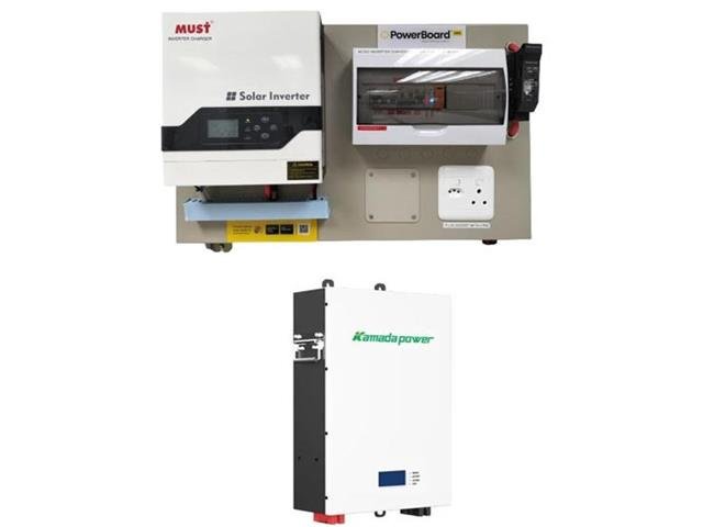 POWERBOARD MINI-3K24V MUST+BATT - Solar -