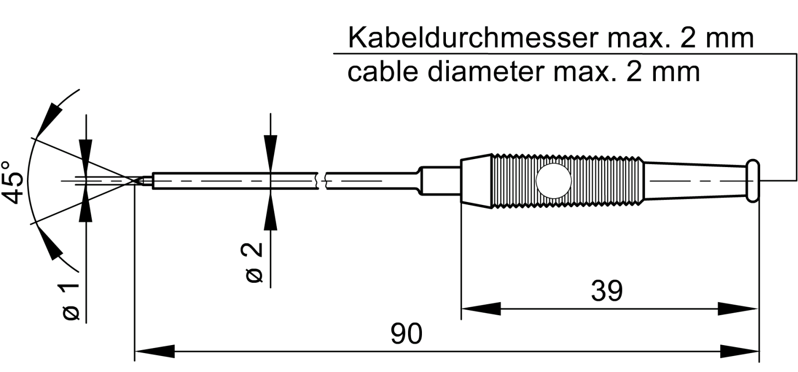 PRUF1 RED - Test Leads & Probes - 931376101 4002044166182
