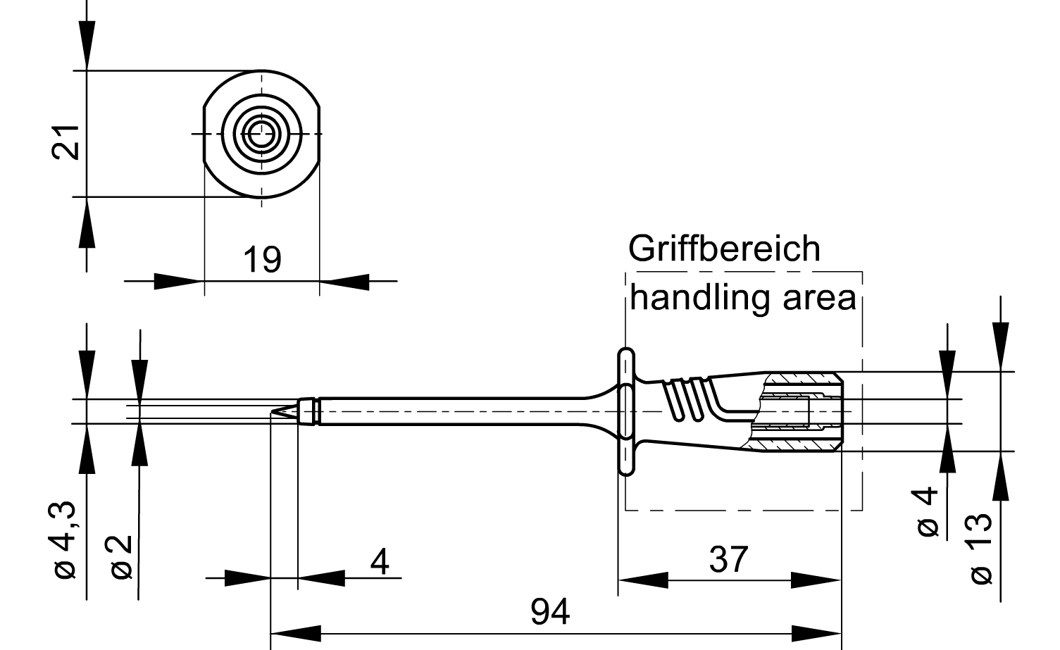 PRUF2600 BLACK - Test Leads & Probes - 972317100 4002044166519